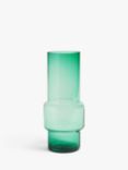 John Lewis Luxe Vase, H36cm, Green