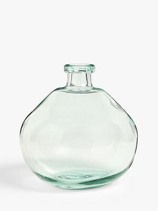 John Lewis Bottle Vase, H23cm, Blue