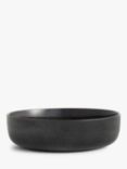 John Lewis Reactive Glaze Stoneware Serve Bowl, 27cm, Grey