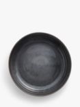 John Lewis Reactive Glaze Stoneware Serve Bowl, 27cm, Grey