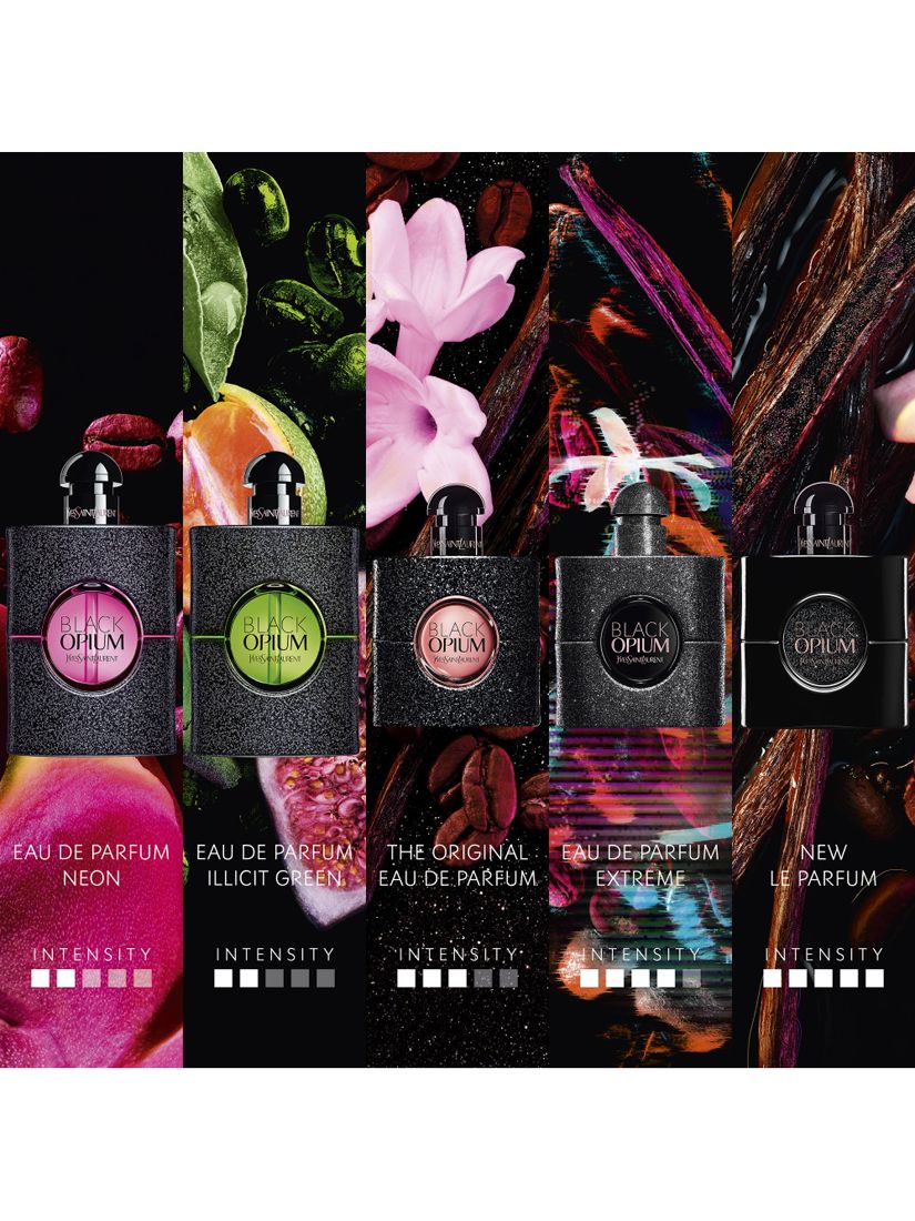 Yves Saint Laurent Black Opium Eau de Parfum Intense, 50ml at John Lewis  & Partners