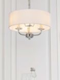 Bay Lighting Hailey 3 Arm Ceiling Light, Silver