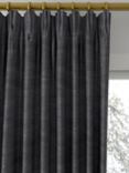 Designers Guild Pampas Made to Measure Curtains or Roman Blind, Steel