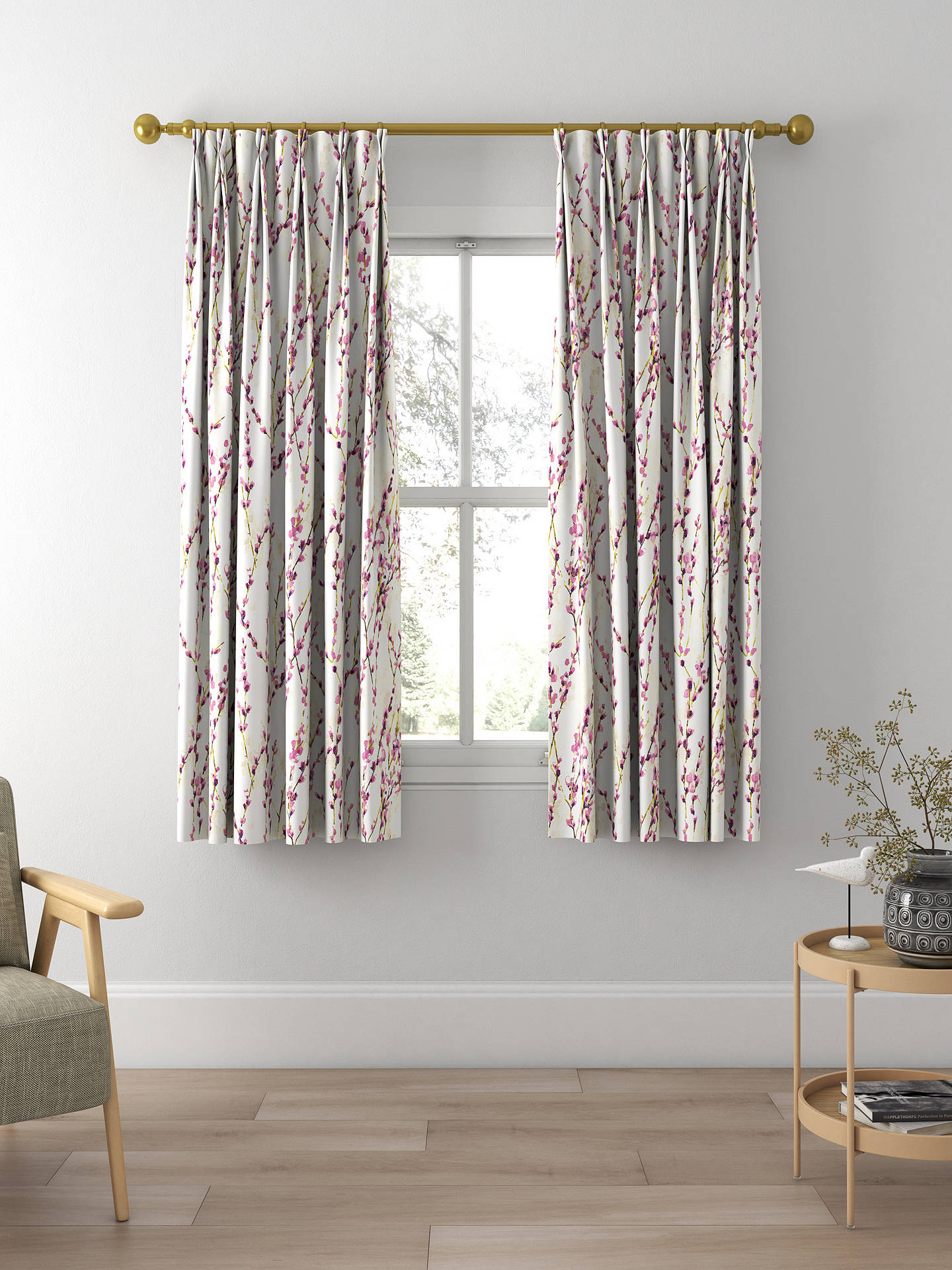 Harlequin Salice Made to Measure Curtains, Plum