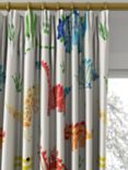 Harlequin Jolly Jurassic Made to Measure Curtains or Roman Blind,  Aqua/Tangerine/Apple