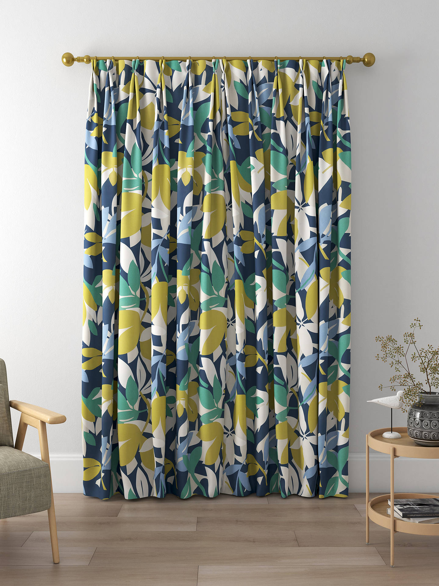 Scion Baja Made to Measure Curtains, Forest