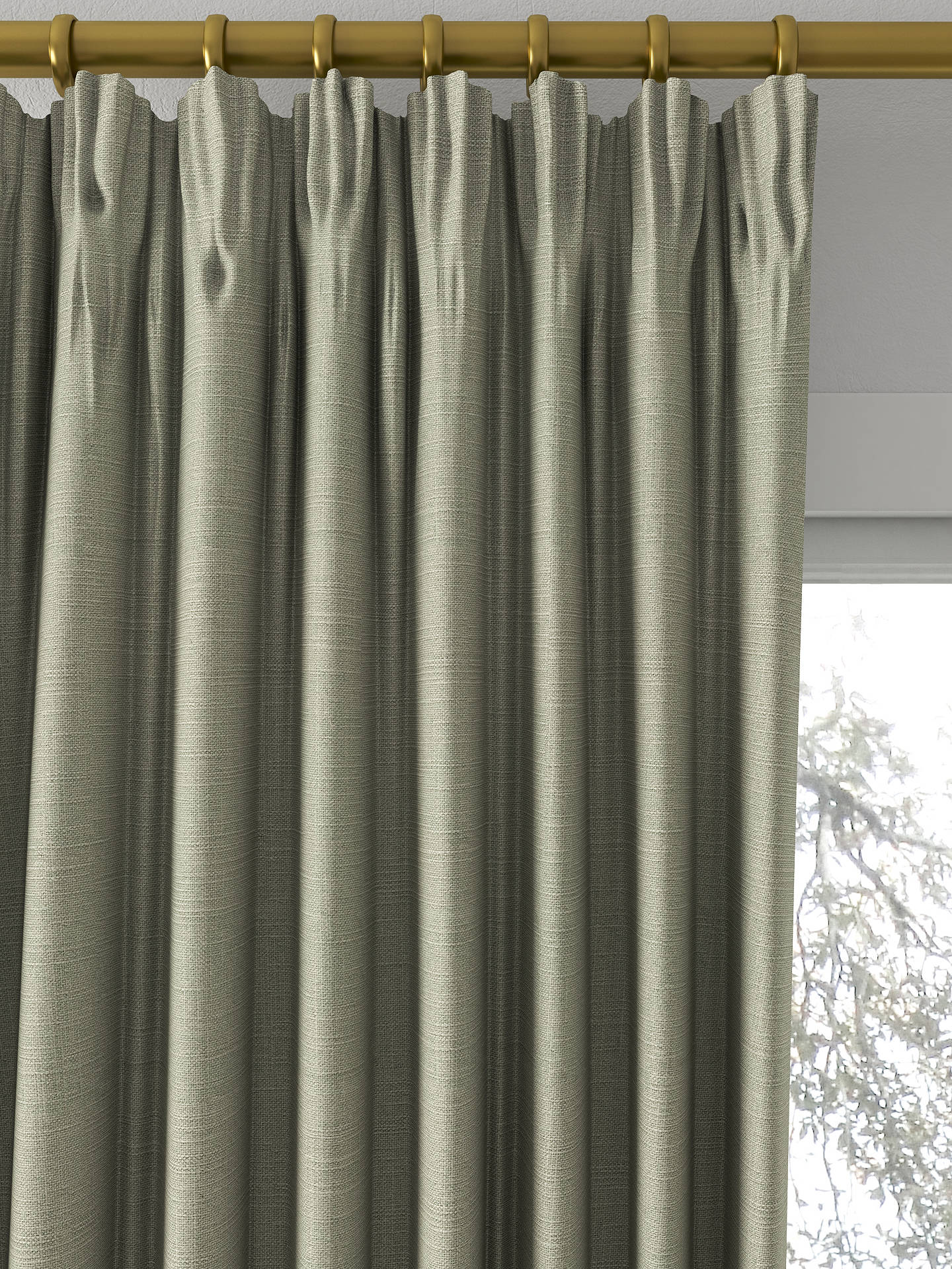 Sanderson Tuscany II Made to Measure Curtains, Grey Squirrel