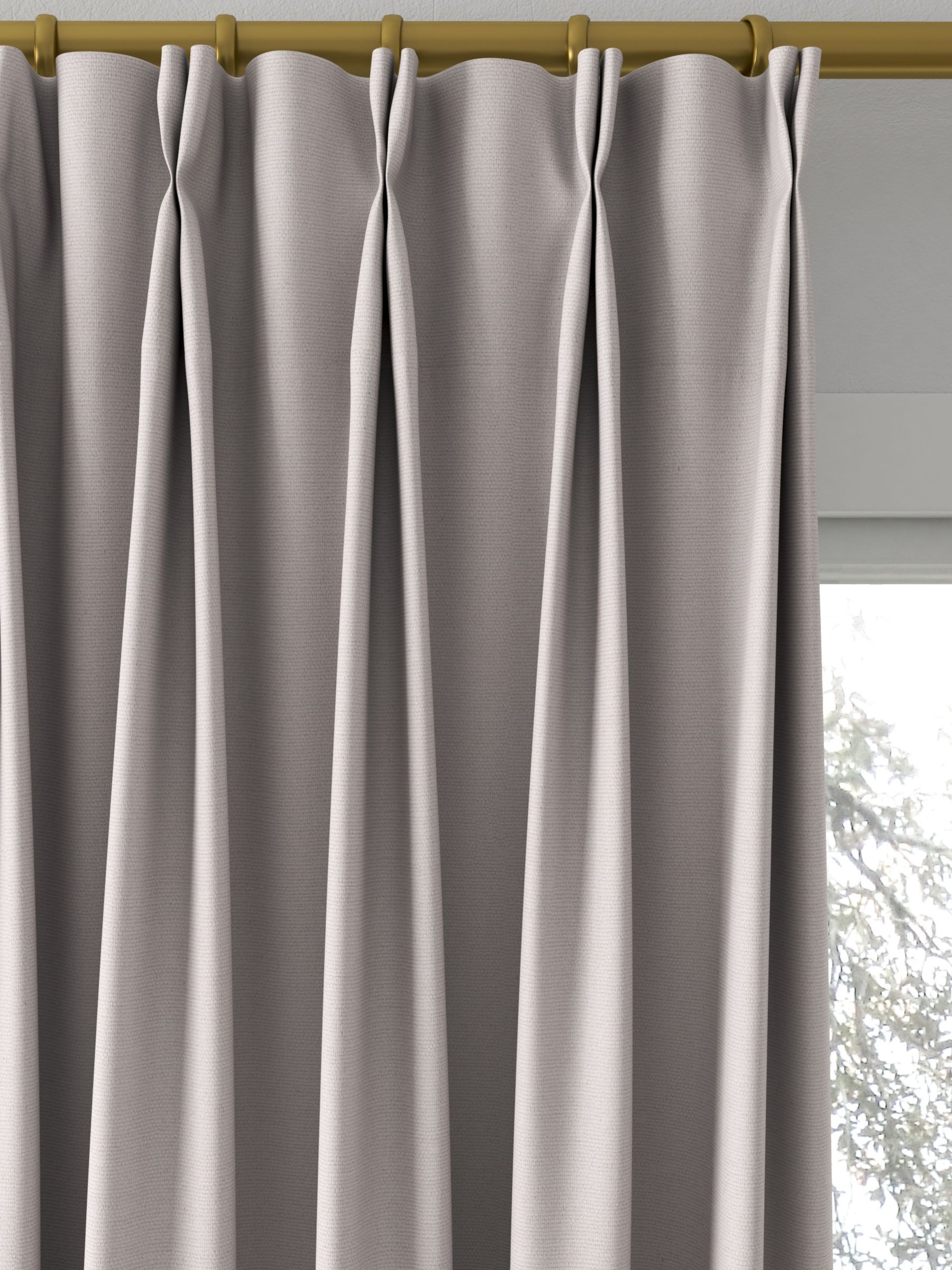 Designers Guild Madrid Made to Measure Curtains, Parchment