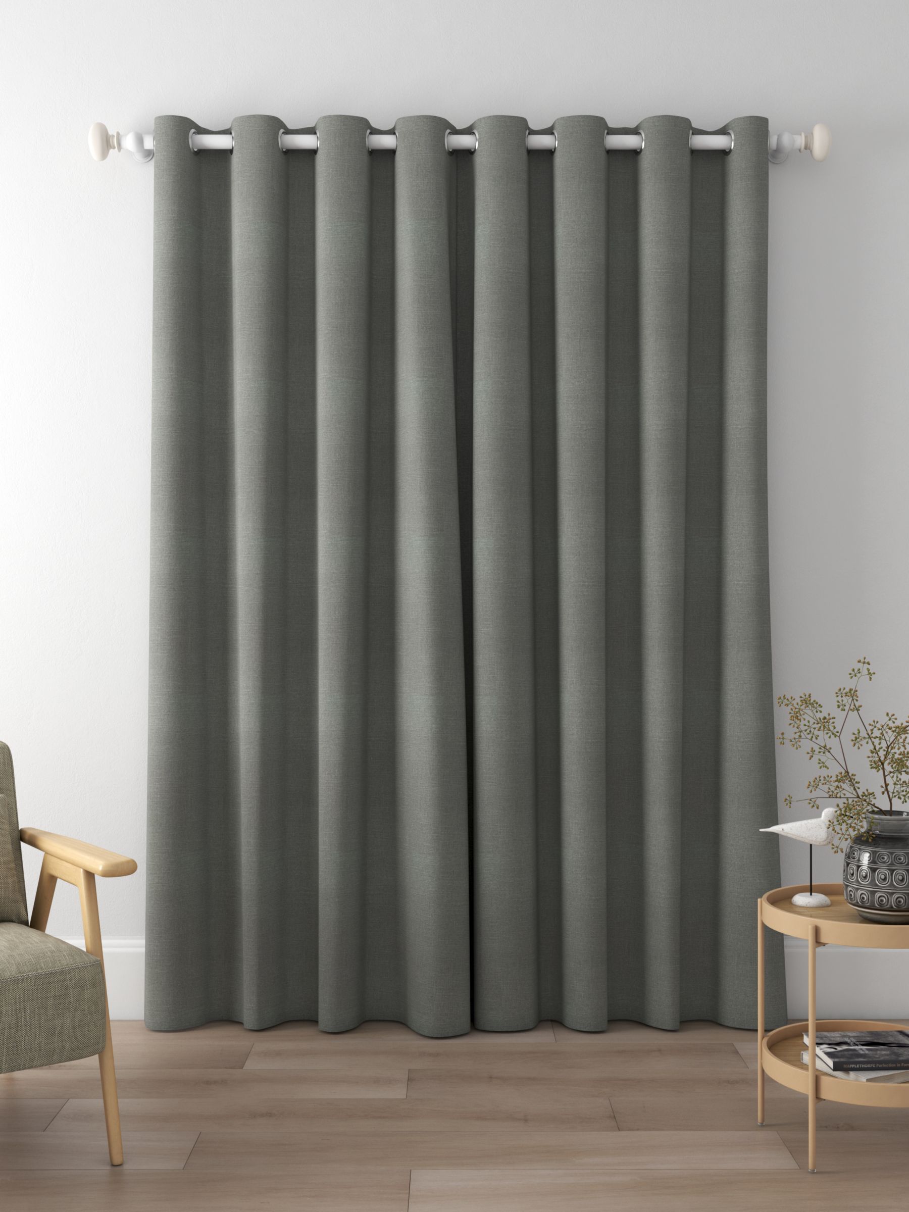 Sanderson Tuscany II Made to Measure Curtains, Mercury