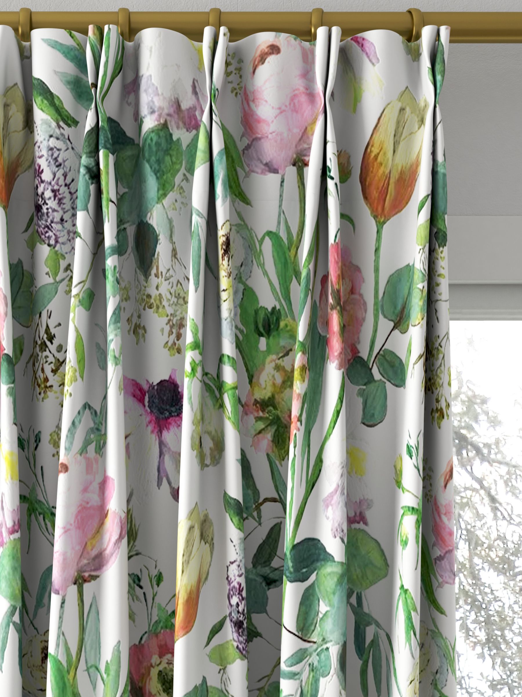 Designers Guild Marietta Made to Measure Curtains, Acacia