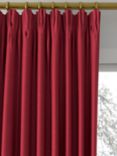 Designers Guild Pampas Made to Measure Curtains or Roman Blind, Scarlet