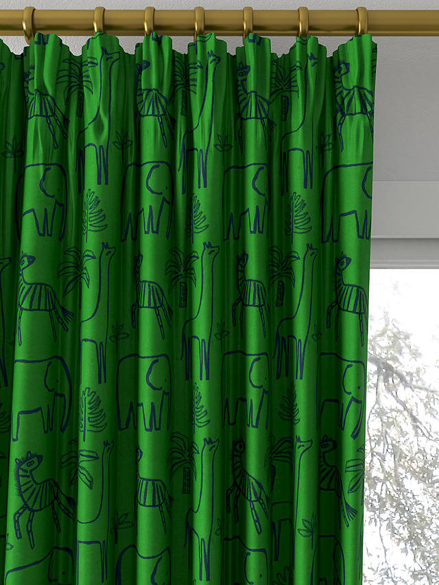 Harlequin Funky Jungle Made to Measure Curtains or Roman Blind, Gecko ...