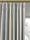 Harlequin Funfair Stripe Made to Measure Curtains or Roman Blind, Calico/Cloud/Pebble