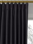 Designers Guild Madrid Made to Measure Curtains or Roman Blind, Graphite