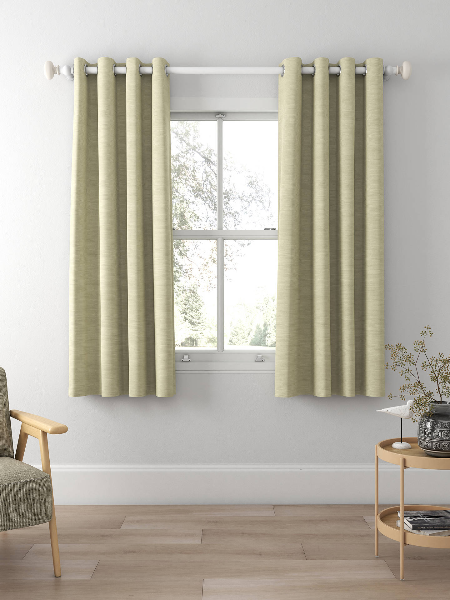Designers Guild Pampas Made to Measure Curtains, Linen