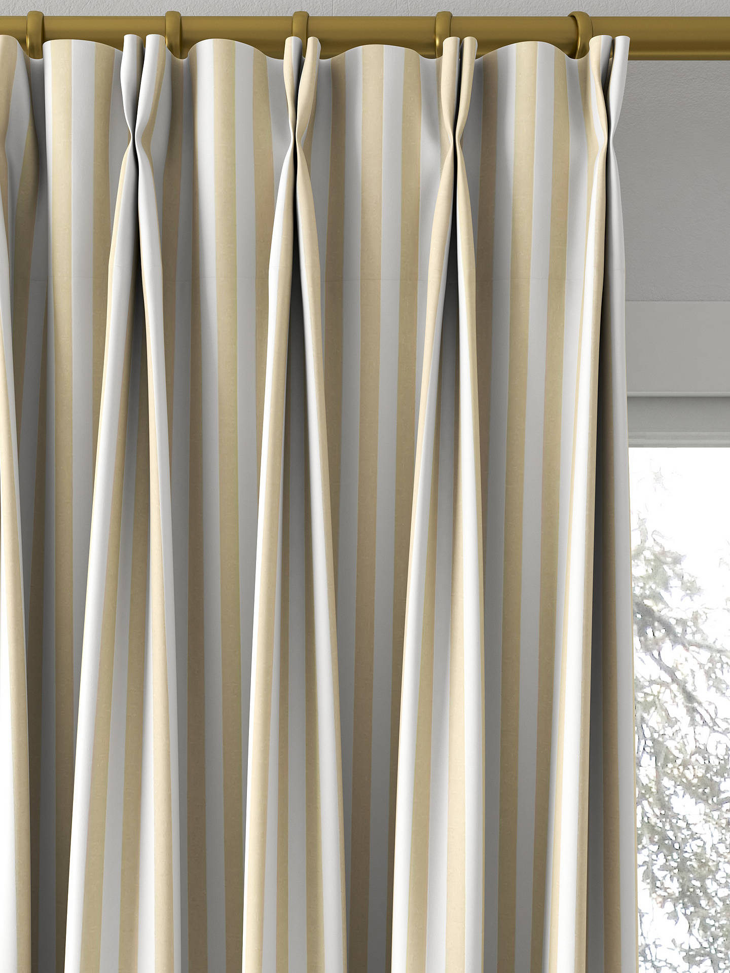 Harlequin Carnival Stripe Made to Measure Curtains, Calico
