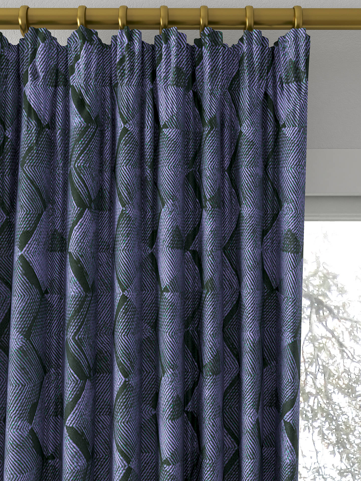 Harlequin Tanabe Made to Measure Curtains, Midnight