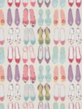 Harlequin World At Your Feet Made to Measure Curtains or Roman Blind, Pebble/Blossom/Sky