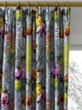 Designers Guild Tulipani Made to Measure Curtains or Roman Blind, Graphite