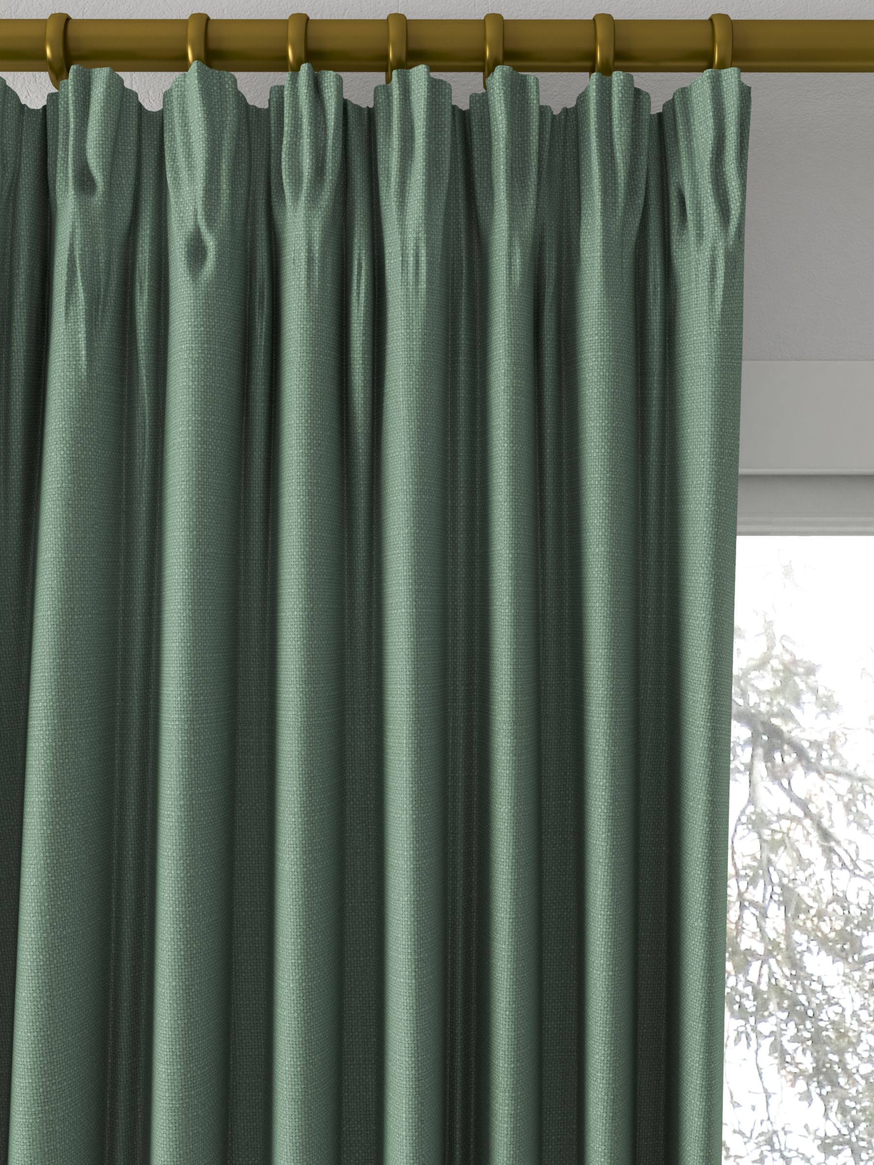 Sanderson Tuscany II Made to Measure Curtains, Sea Foam
