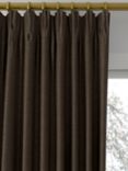 Designers Guild Mirissa Made to Measure Curtains or Roman Blind, Chestnut