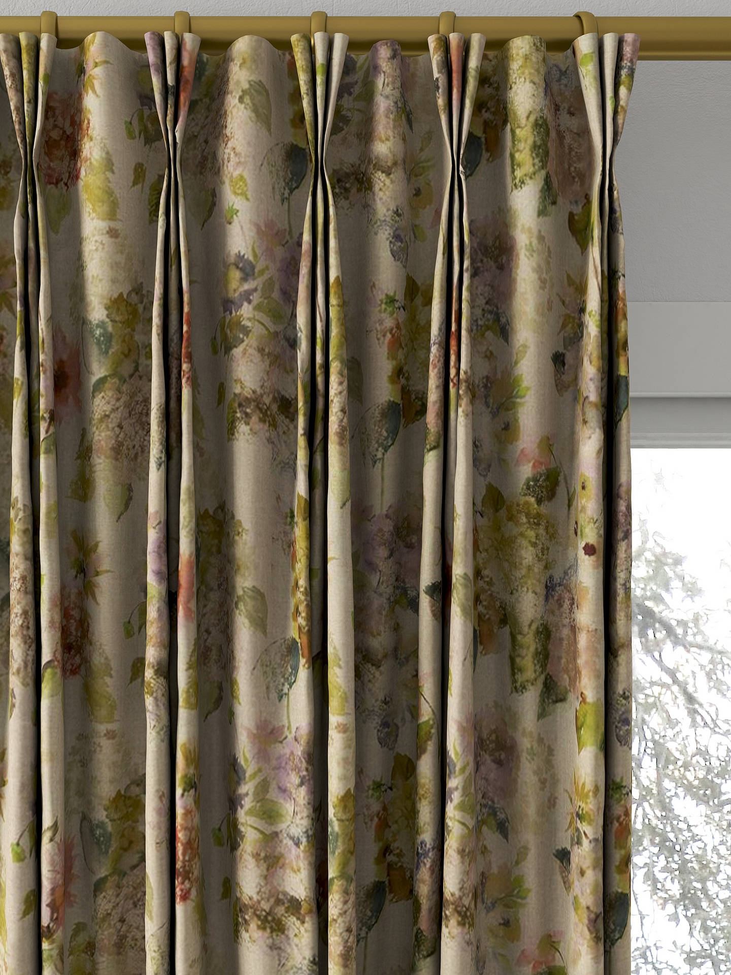 Designers Guild Palace Flower Made to Measure Curtains, Linen