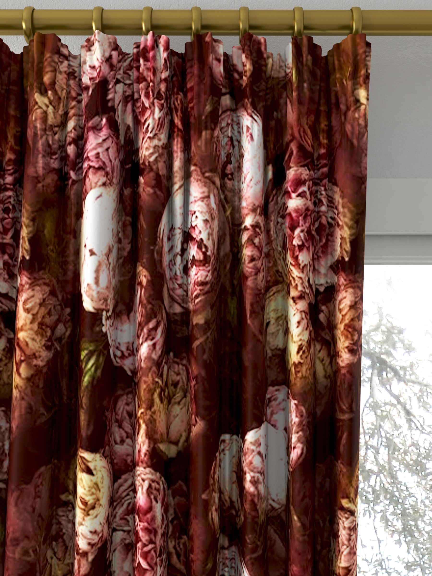 Designers Guild Vespertina Made to Measure Curtains, Sepia