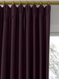 Designers Guild Mirissa Made to Measure Curtains or Roman Blind, Aubergine