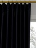 Designers Guild Mirissa Made to Measure Curtains or Roman Blind, Noir