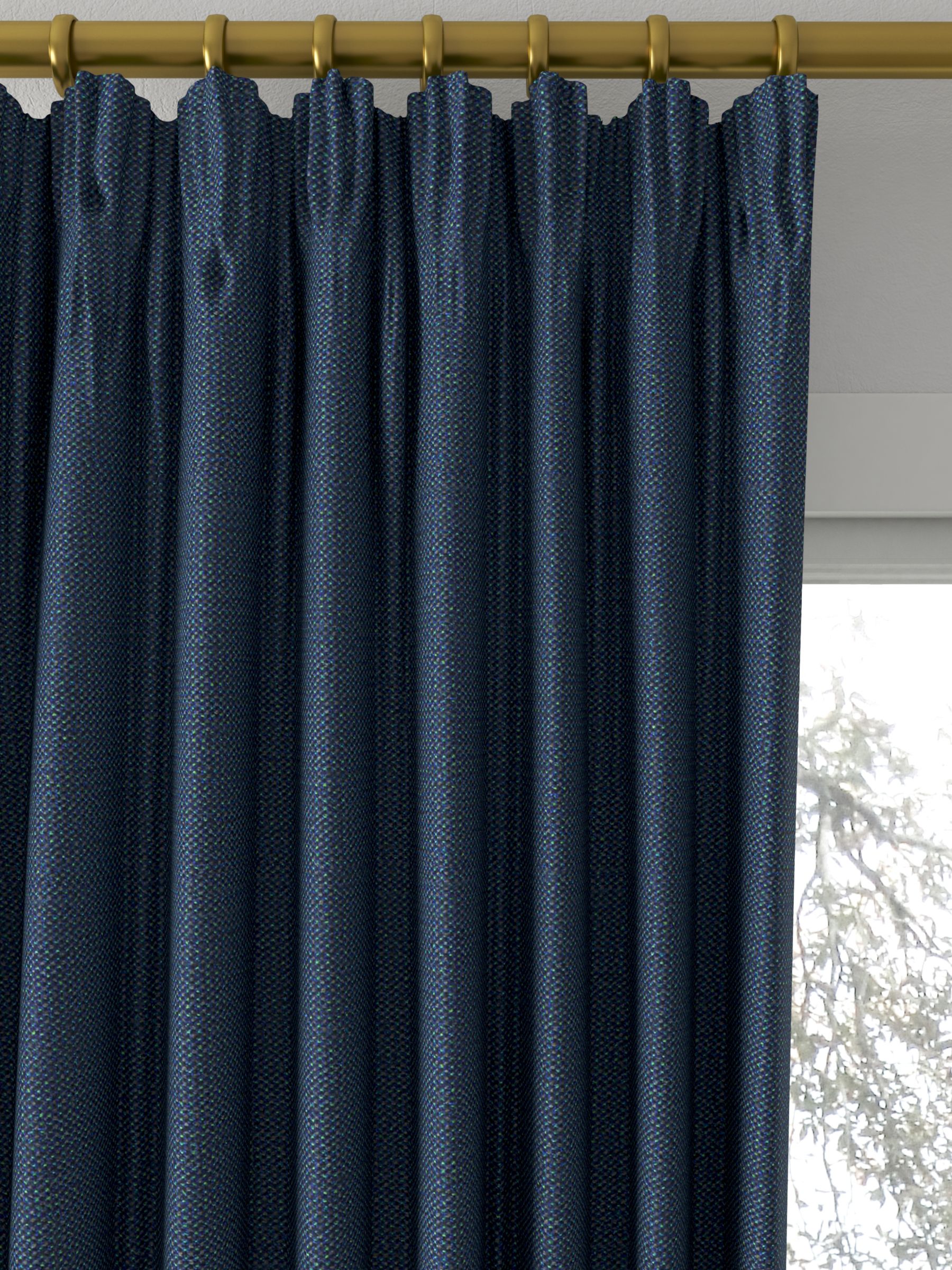 Designers Guild Porto Made to Measure Curtains, Indigo