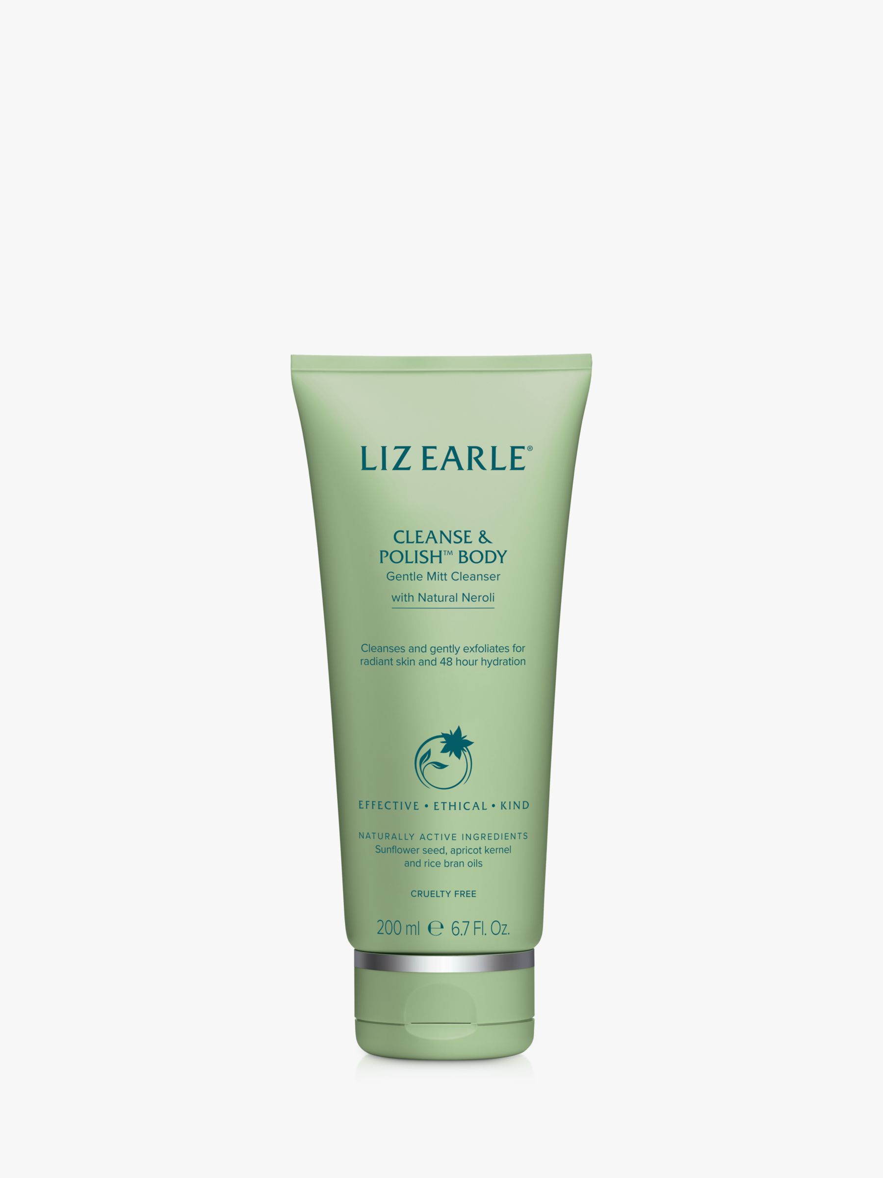 Liz Earle Cleanse And Polish™ Body Gentle Mitt Cleanser Neroli Edition 200ml At John Lewis