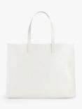 Ted Baker Allicon Croc Effect Large Icon Shopper, White