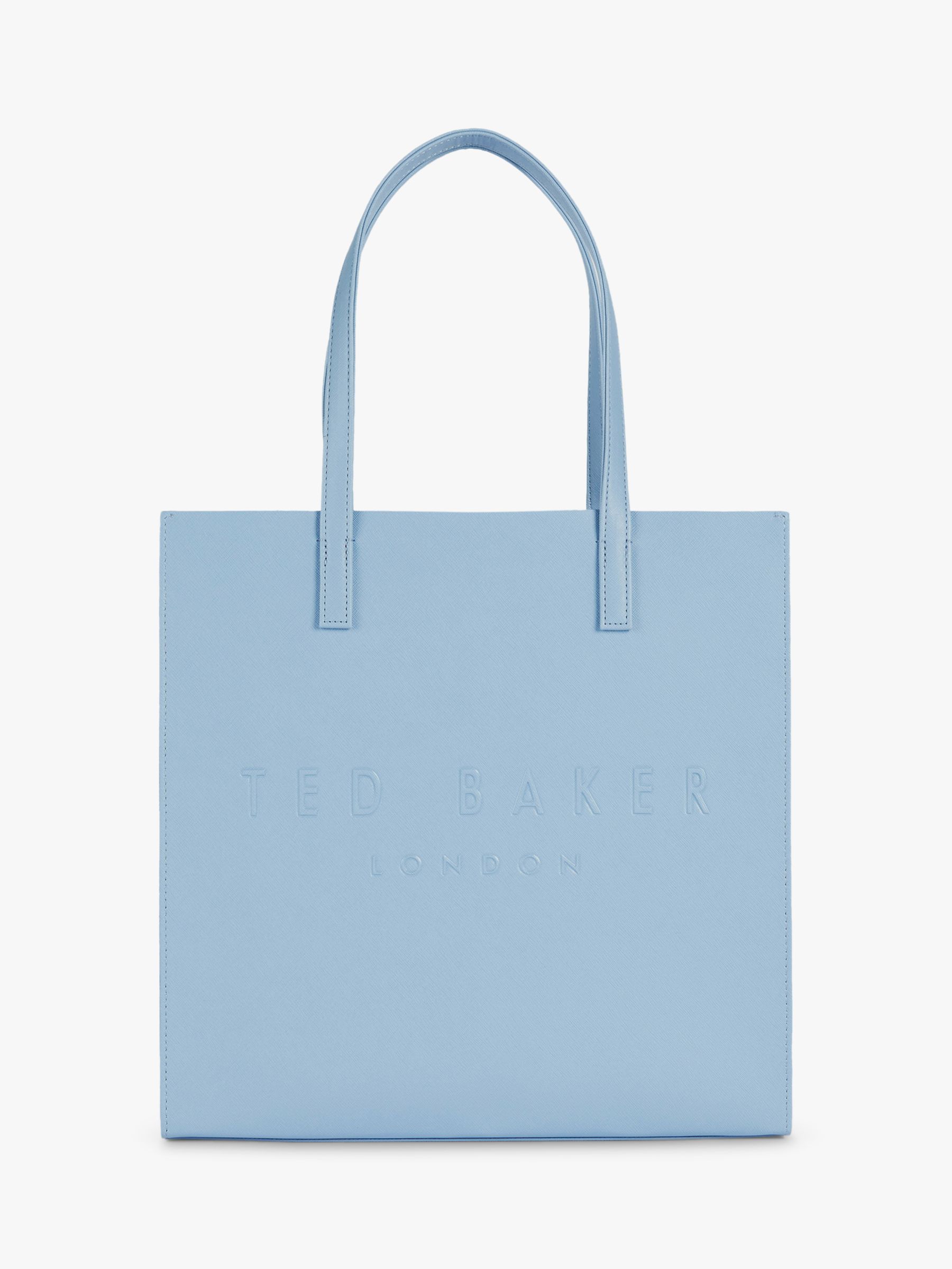 Ted Baker Soocon Large Icon Shopper Bag, Blue at John Lewis & Partners