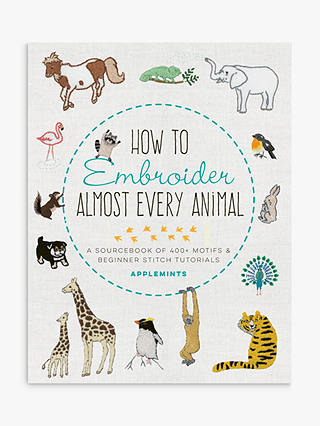 GMC How to Embroider Almost Every Animal Cross Stitch Book