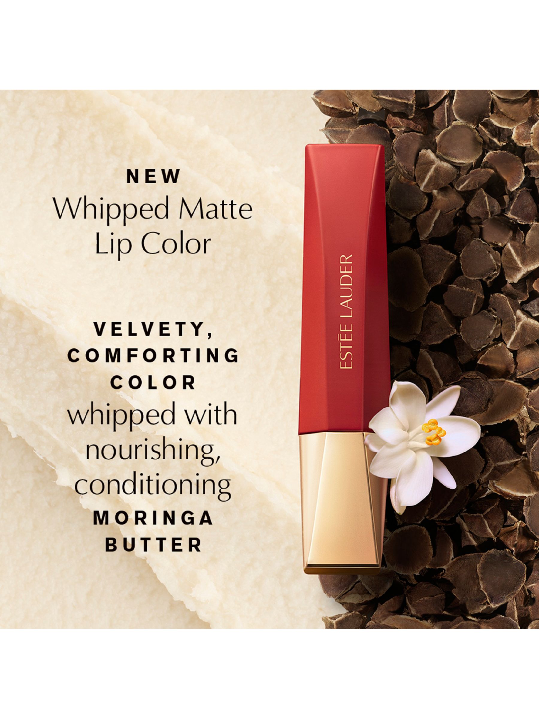 Estée Lauder Pure Colour Whipped Matte Liquid Lip with Moringa Butter, 921 Air Kiss
