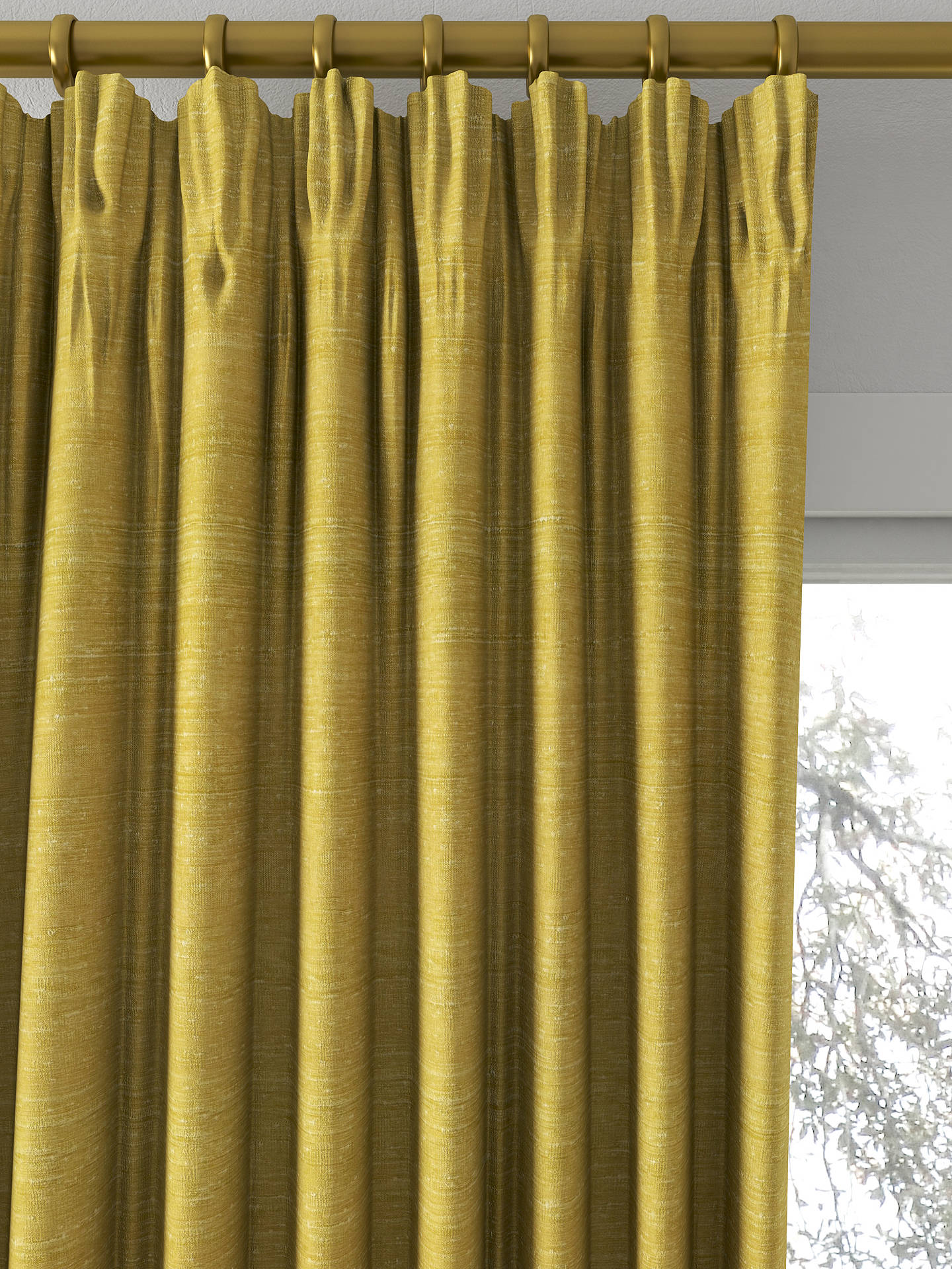 Designers Guild Chinon Made to Measure Curtains, Primrose