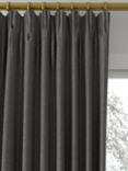 Designers Guild Brera Lino Made to Measure Curtains or Roman Blind, Granite