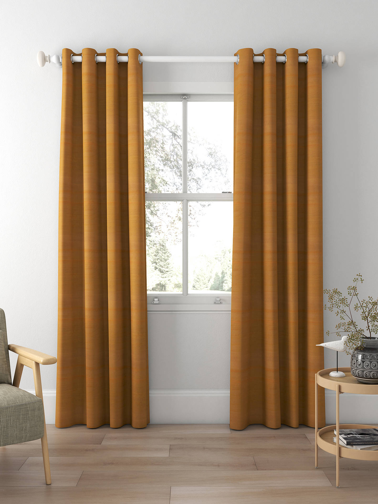 Designers Guild Chinon Made to Measure Curtains, Mole