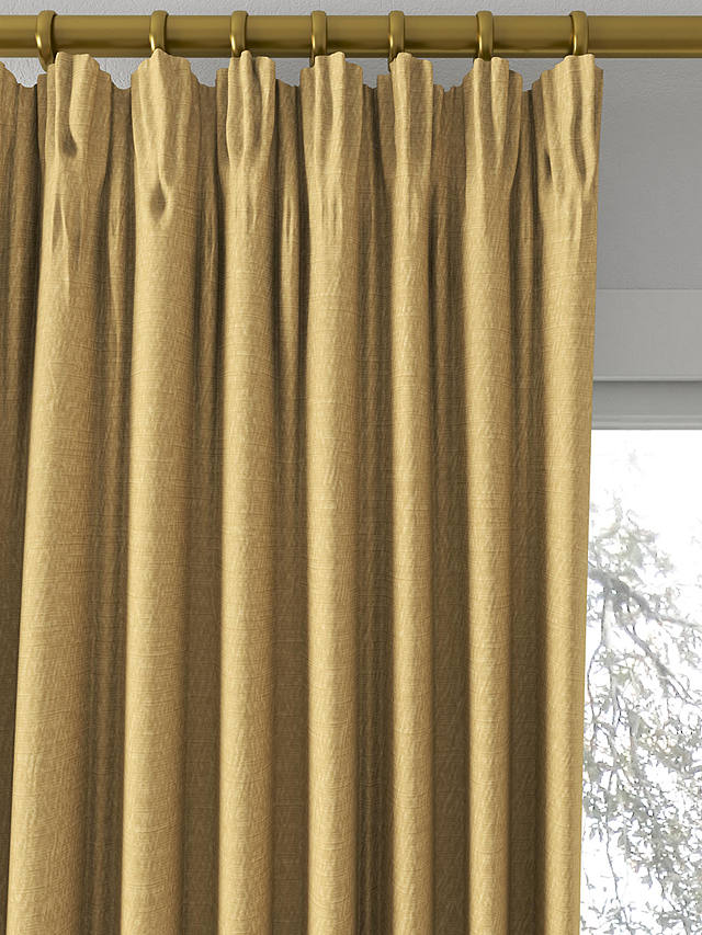 Designers Guild Anshu Made to Measure Curtains, Pale Gold