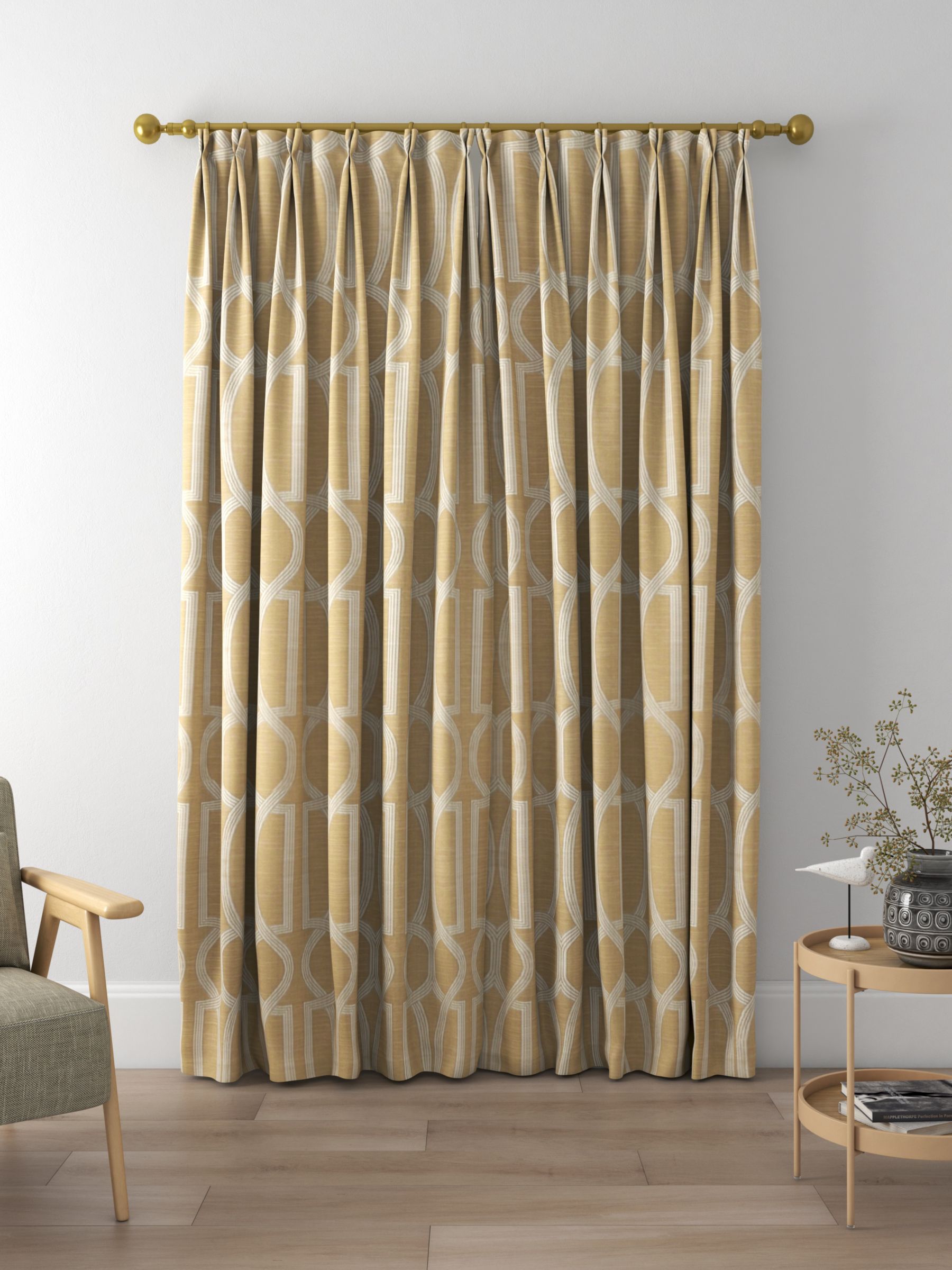 Prestigious Textiles Destiny Made to Measure Curtains, Ember