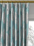 Prestigious Textiles Quill Made to Measure Curtains or Roman Blind, Teal