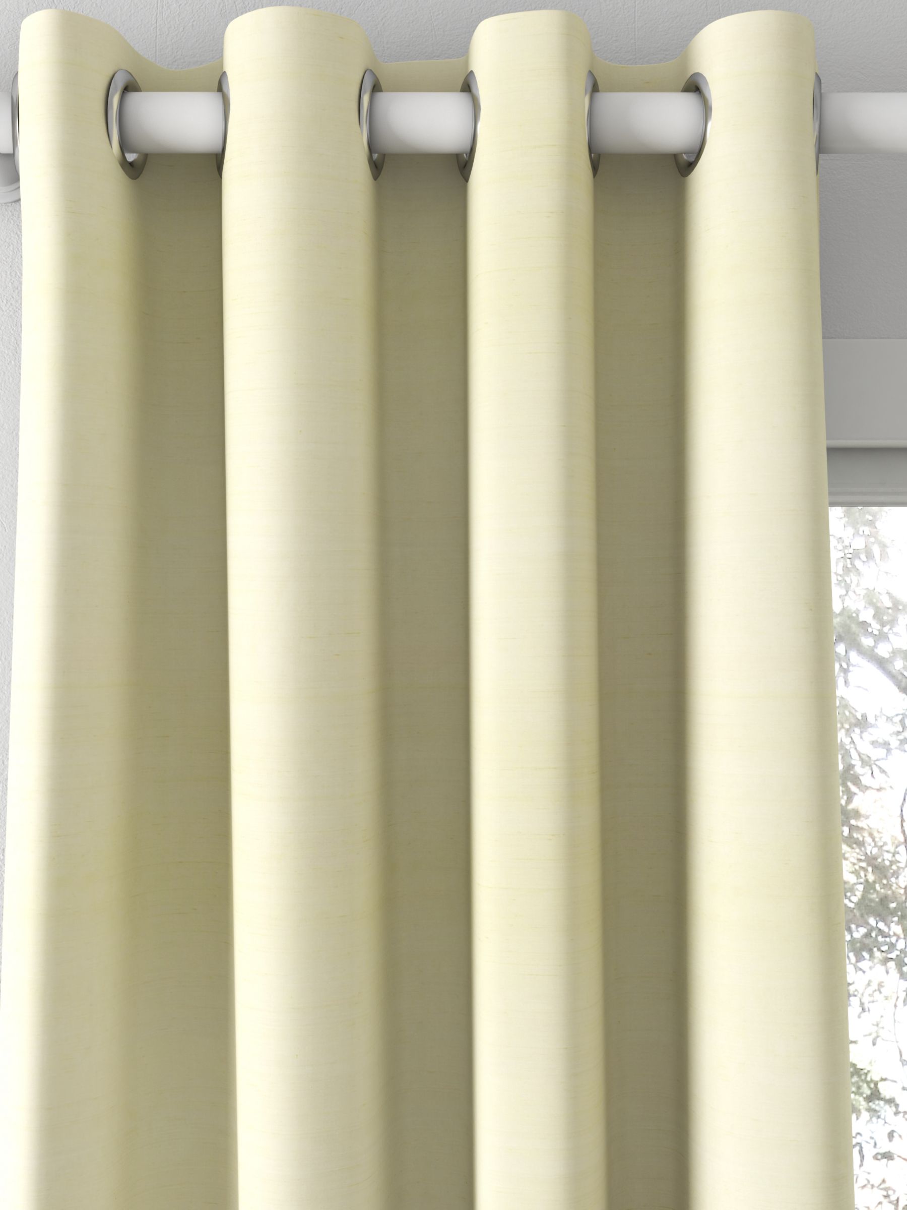 Designers Guild Chinon Made to Measure Curtains, Flax