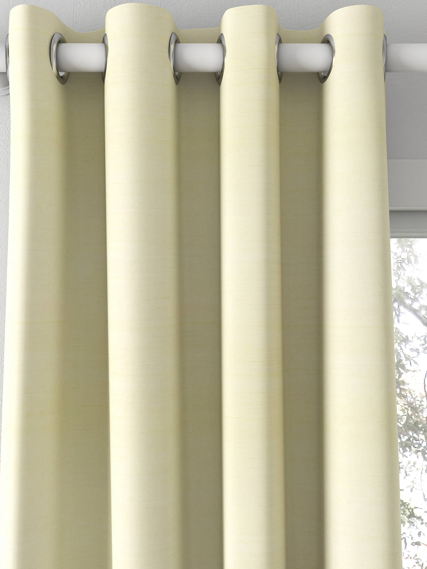 Designers Guild Chinon Made to Measure Curtains, Flax