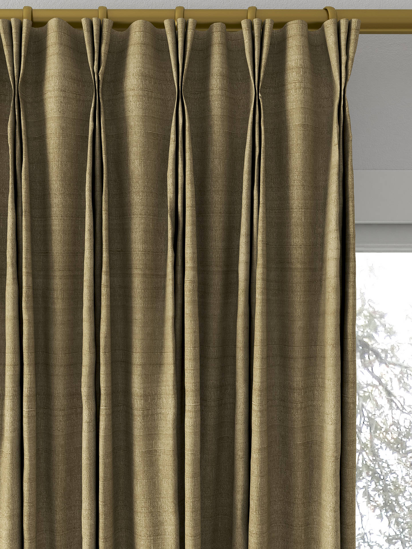 Designers Guild Chinon Made to Measure Curtains, Nougat