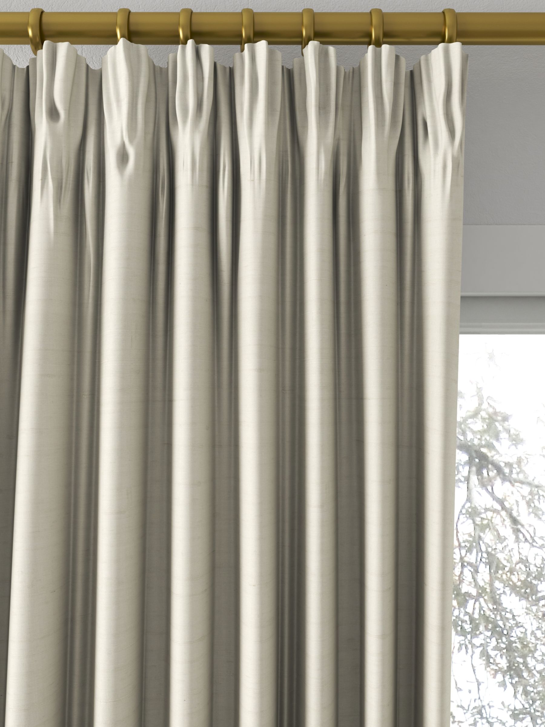Designers Guild Chinon Made to Measure Curtains, Opal
