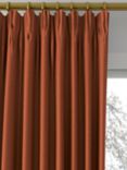 Designers Guild Anshu Made to Measure Curtains or Roman Blind, Terracotta