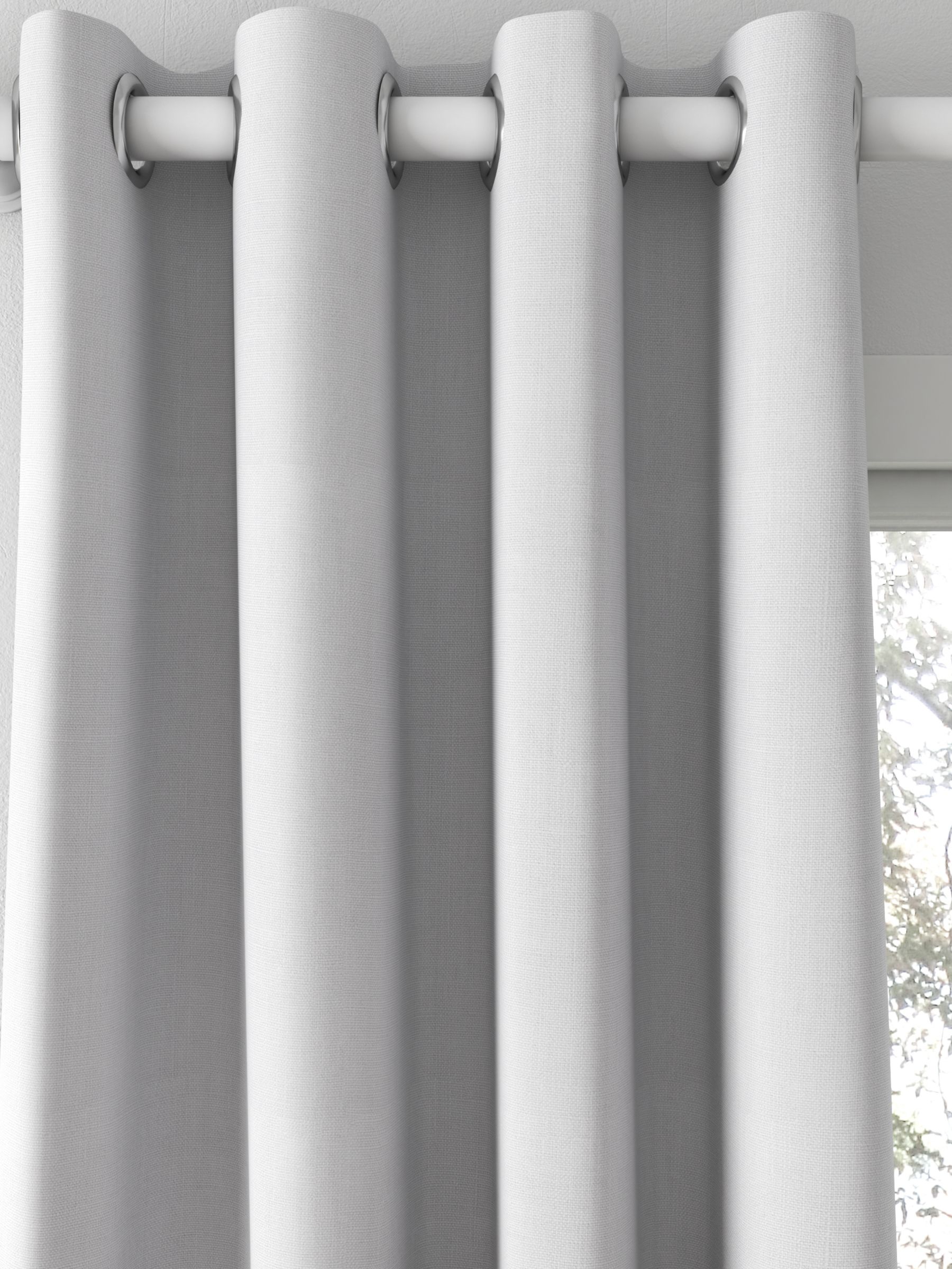 Designers Guild Brera Lino Made to Measure Curtains, Cloud