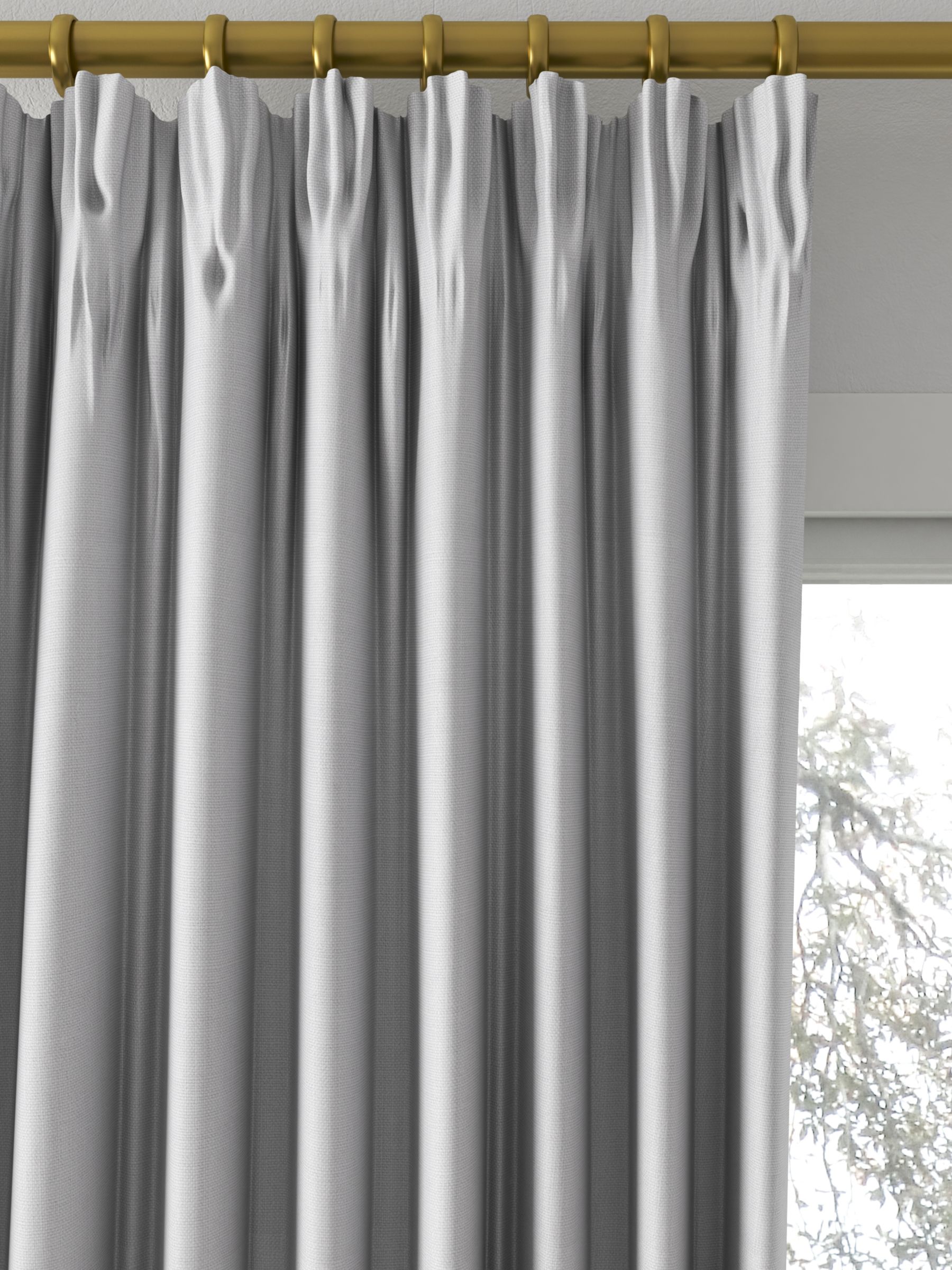Designers Guild Brera Lino Made to Measure Curtains, Cloud