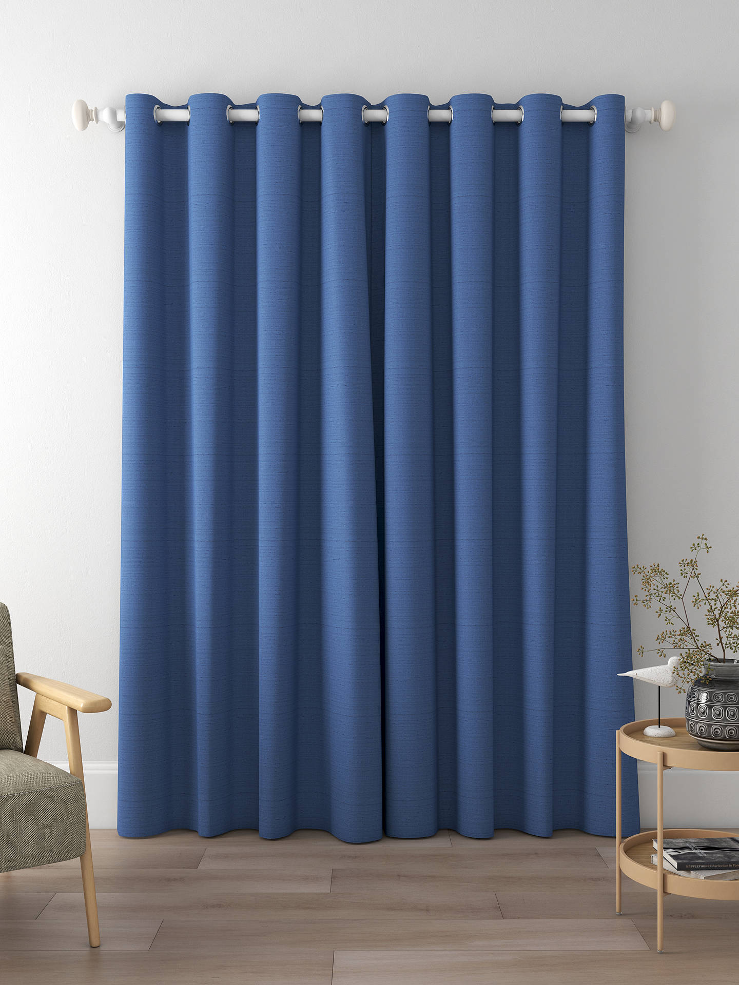 Designers Guild Chinon Made to Measure Curtains, Petrol