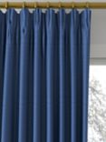 Designers Guild Chinon Made to Measure Curtains or Roman Blind, Petrol